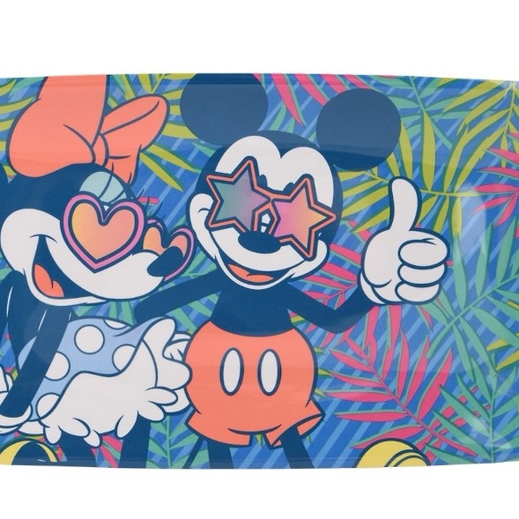 NWT adorable set of 2 ©Disney Mickey and Minnie Mouse summer treat trays. - Picture 5 of 7